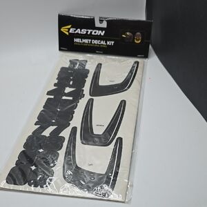 Easton Black Helmet Decal Kit